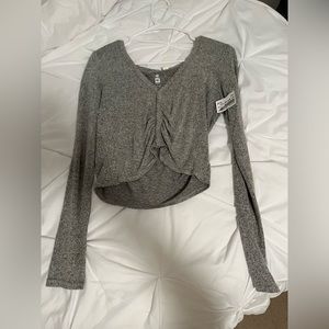 New with tags grey sweater